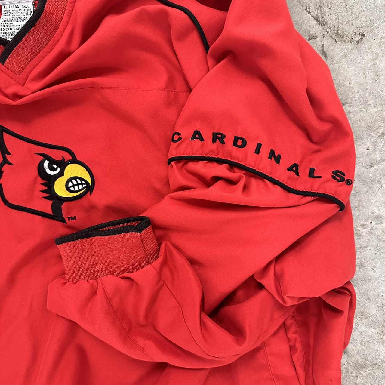 Y2K Louisville cardinals windbreaker 📲All offers - Depop