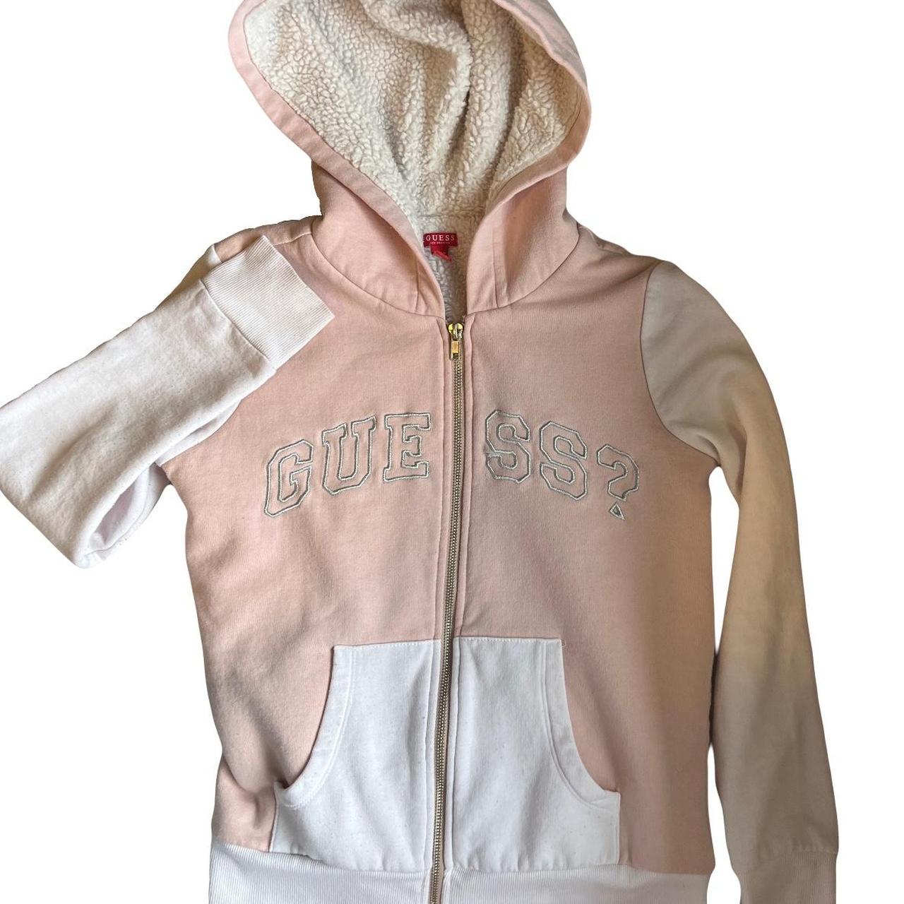 Guess discount hoodie pink