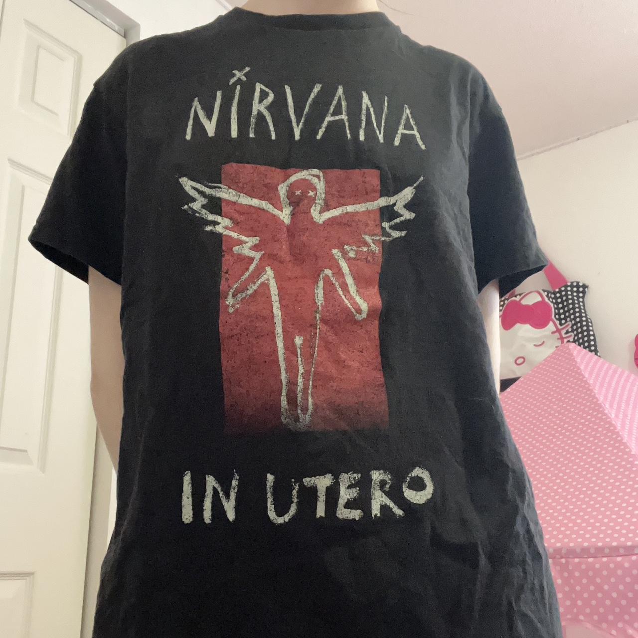 nirvana in utero brand nirvana size medium model... Depop