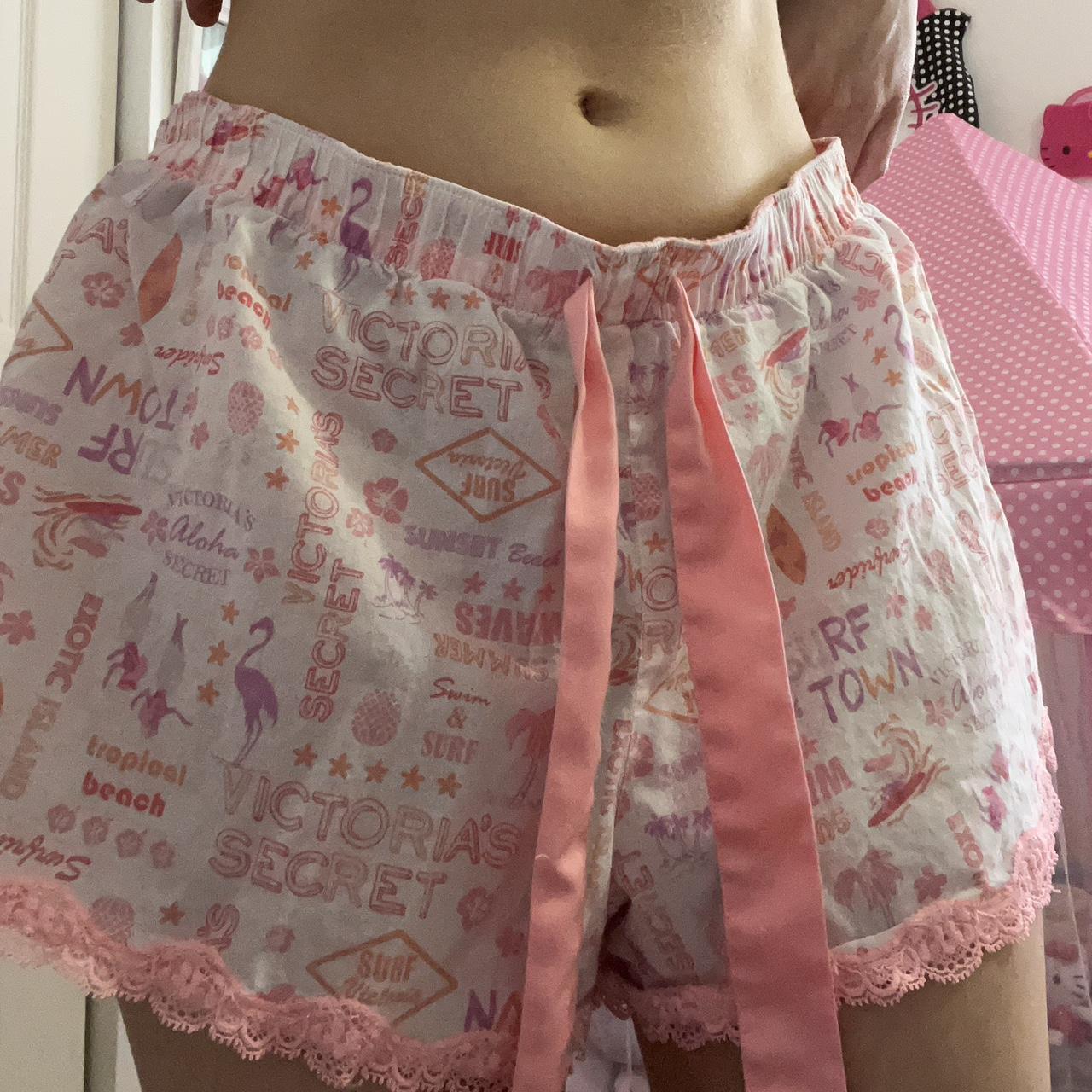 victoria secret shorts brand: victoria secret size:... - Depop