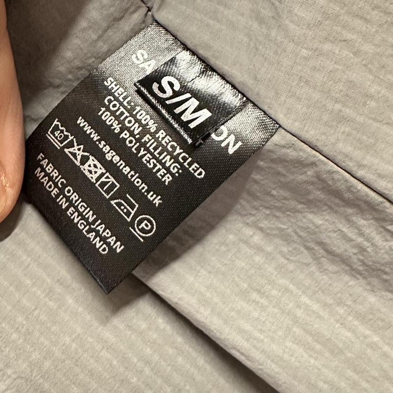 Sage Nation- Grey puffer vest with adjustable waist | Depop