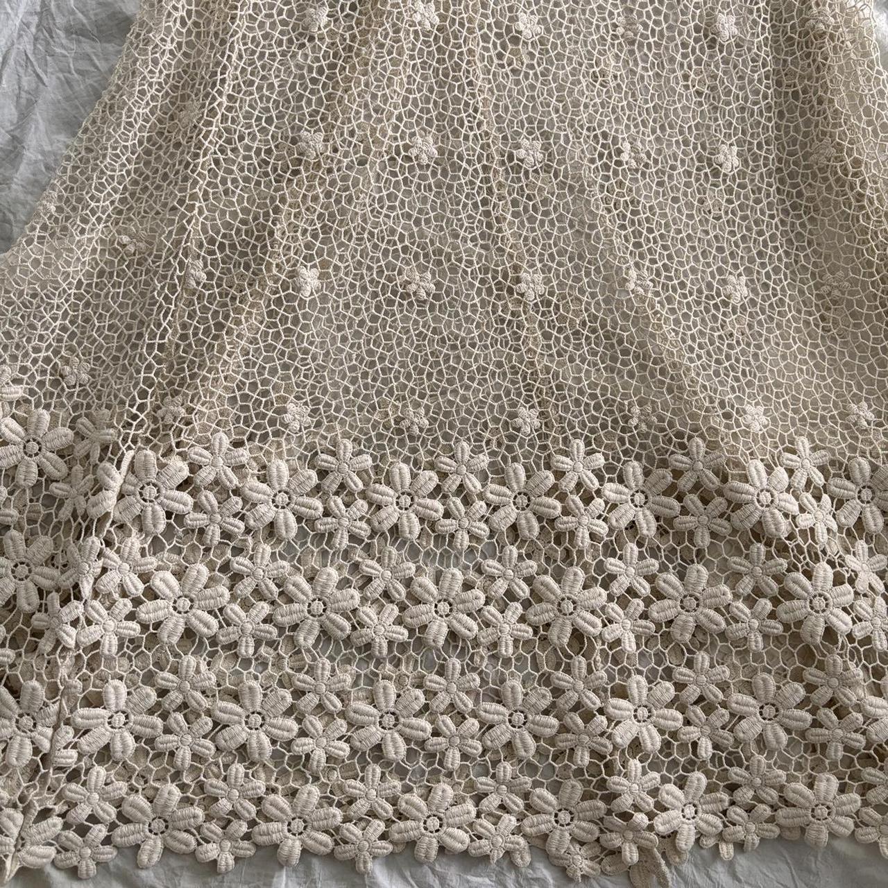 Y2K floral crochet maxi skirt ! #crochetskirt... - Depop