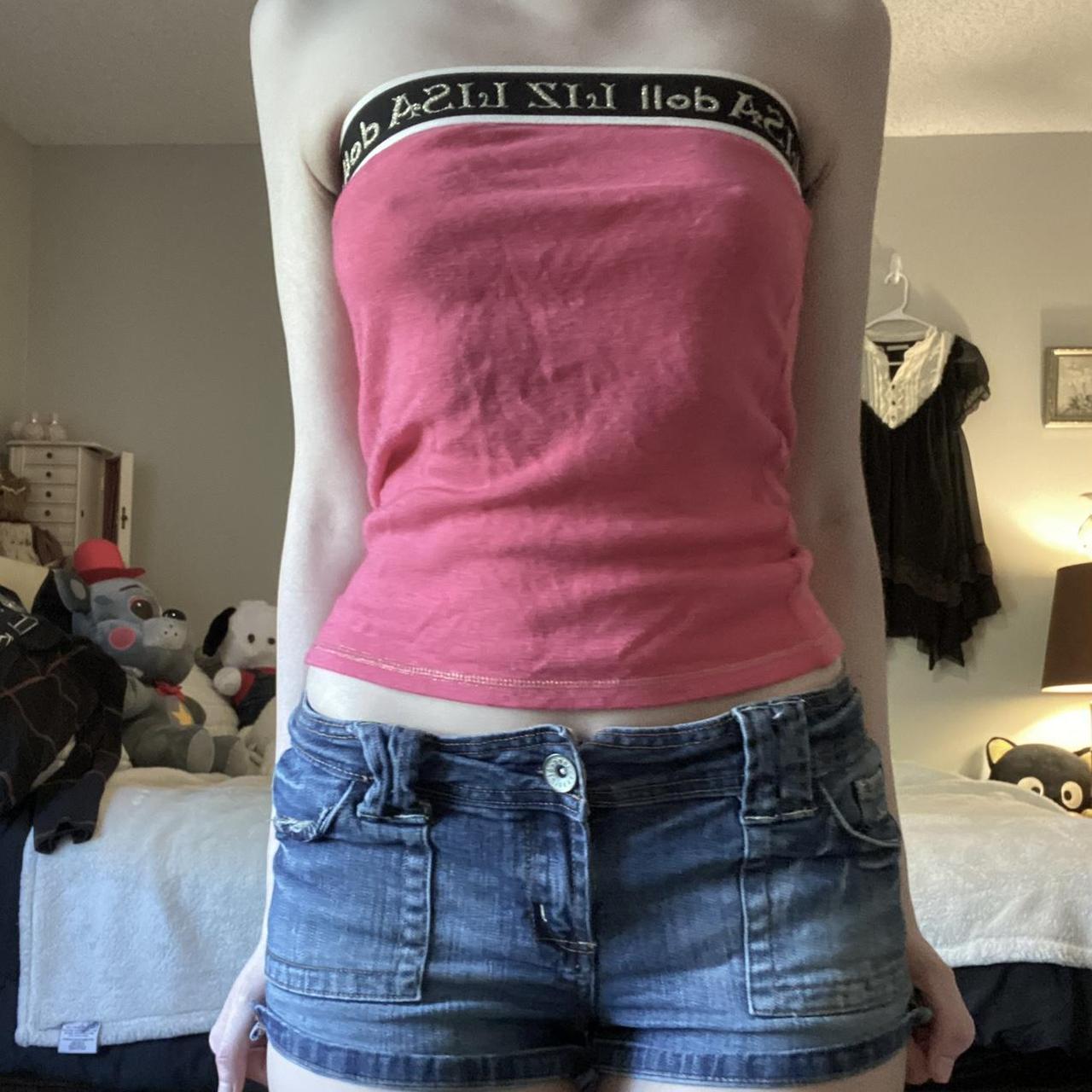 国内最安値！ doll Lisa Liz strapless Depop | JP brand~ Japanese top tube トップス