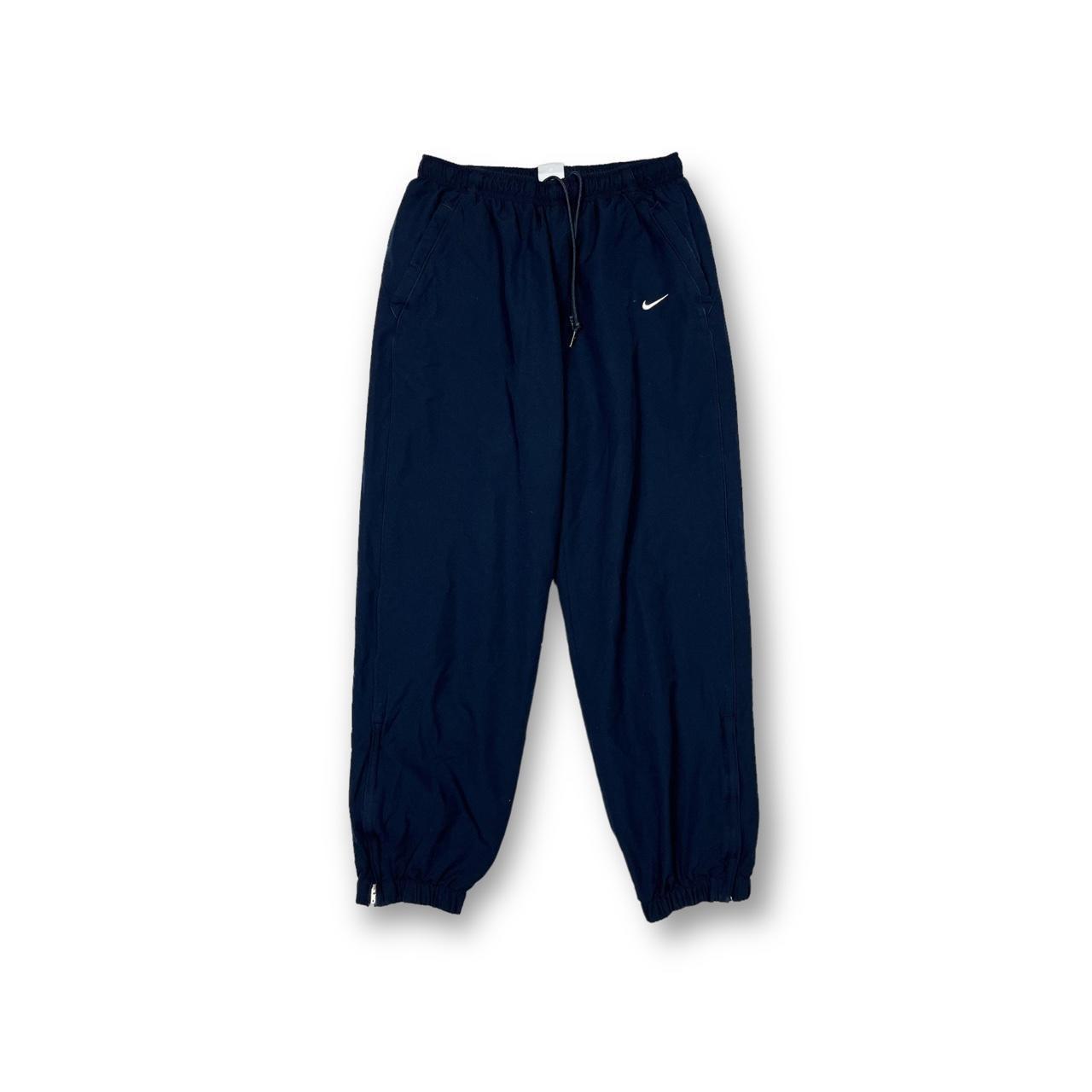 Nike Women's Navy and White Joggerstracksuits Depop