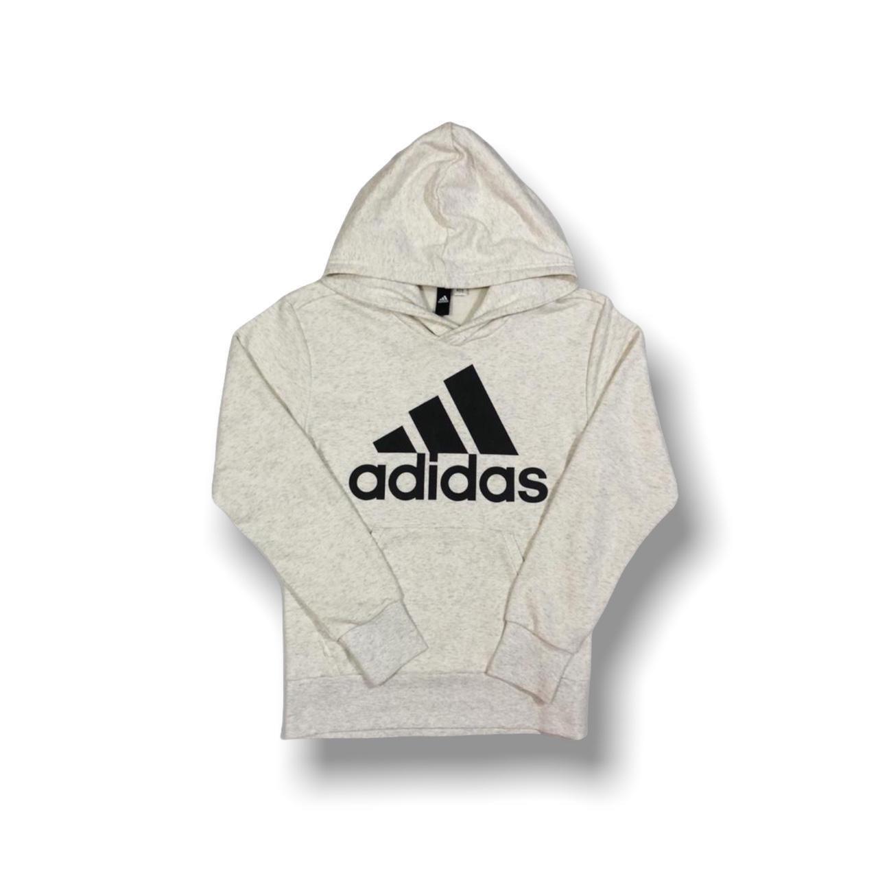 FREE UK POSTAGE Adidas Cream White and Black Big... Depop