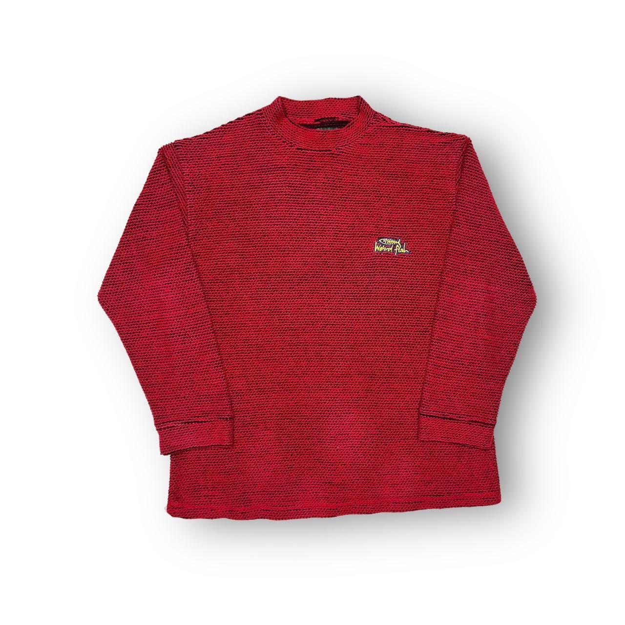 Weird fish sale red jumper