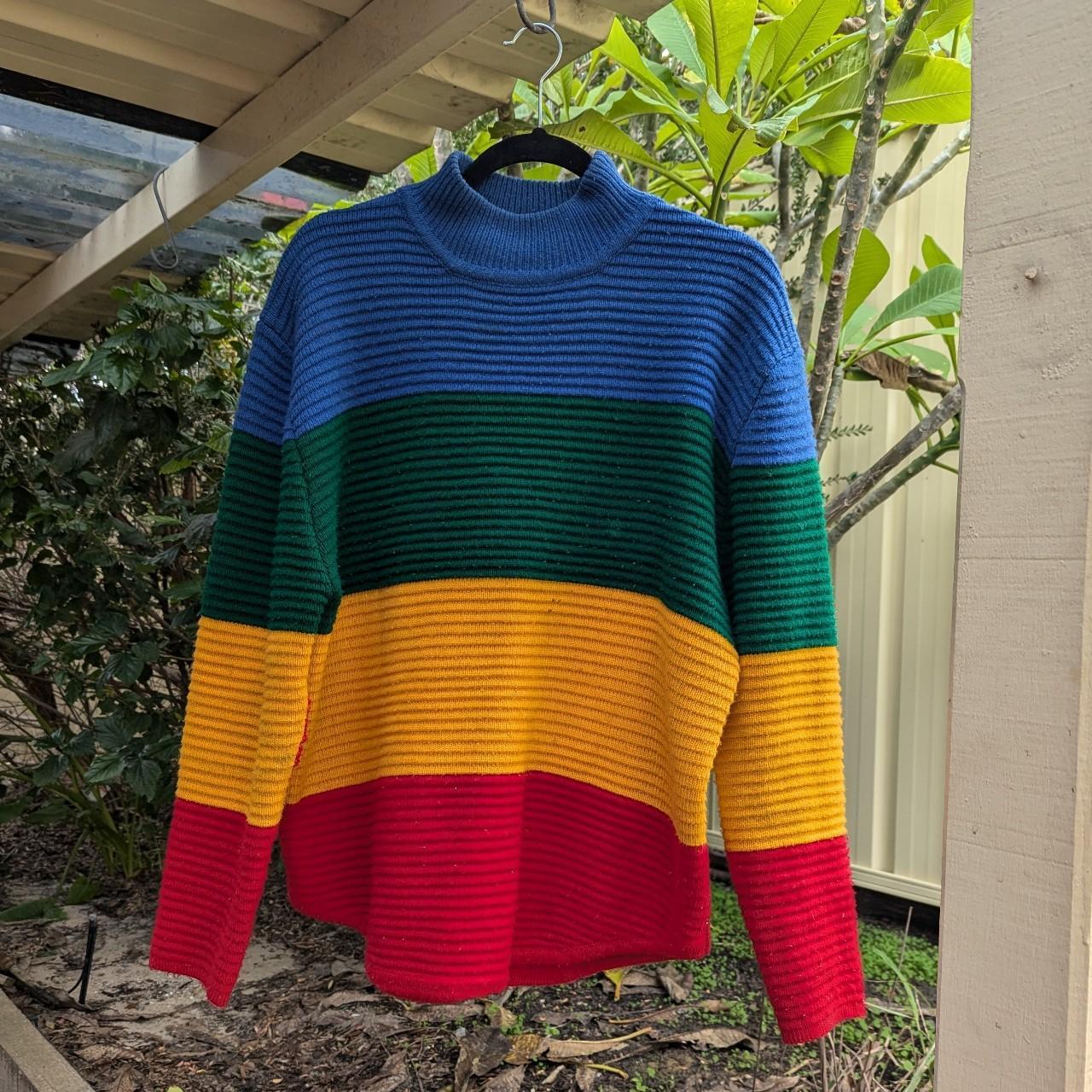 Rainbow sweater unif best sale