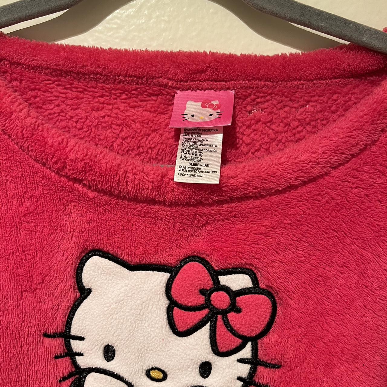 Hello Kitty oversized hoodie: Women Hoodies Fuchsia