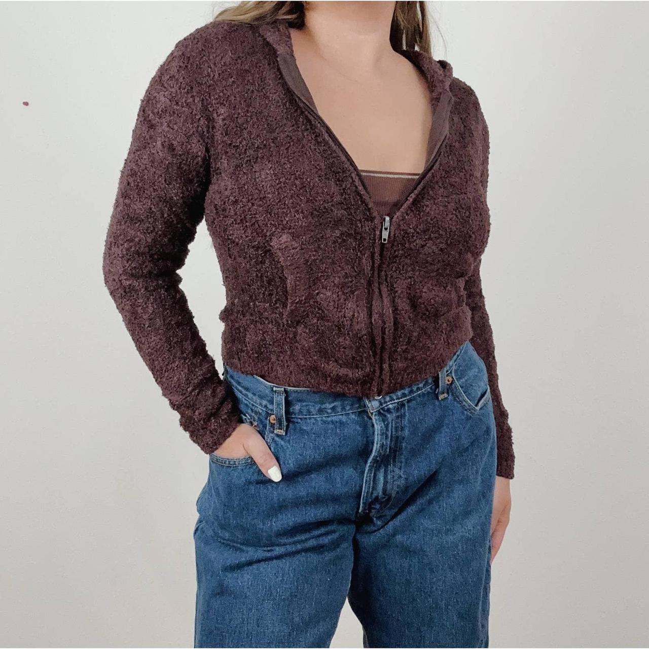 Purple hoodie zara Clearance