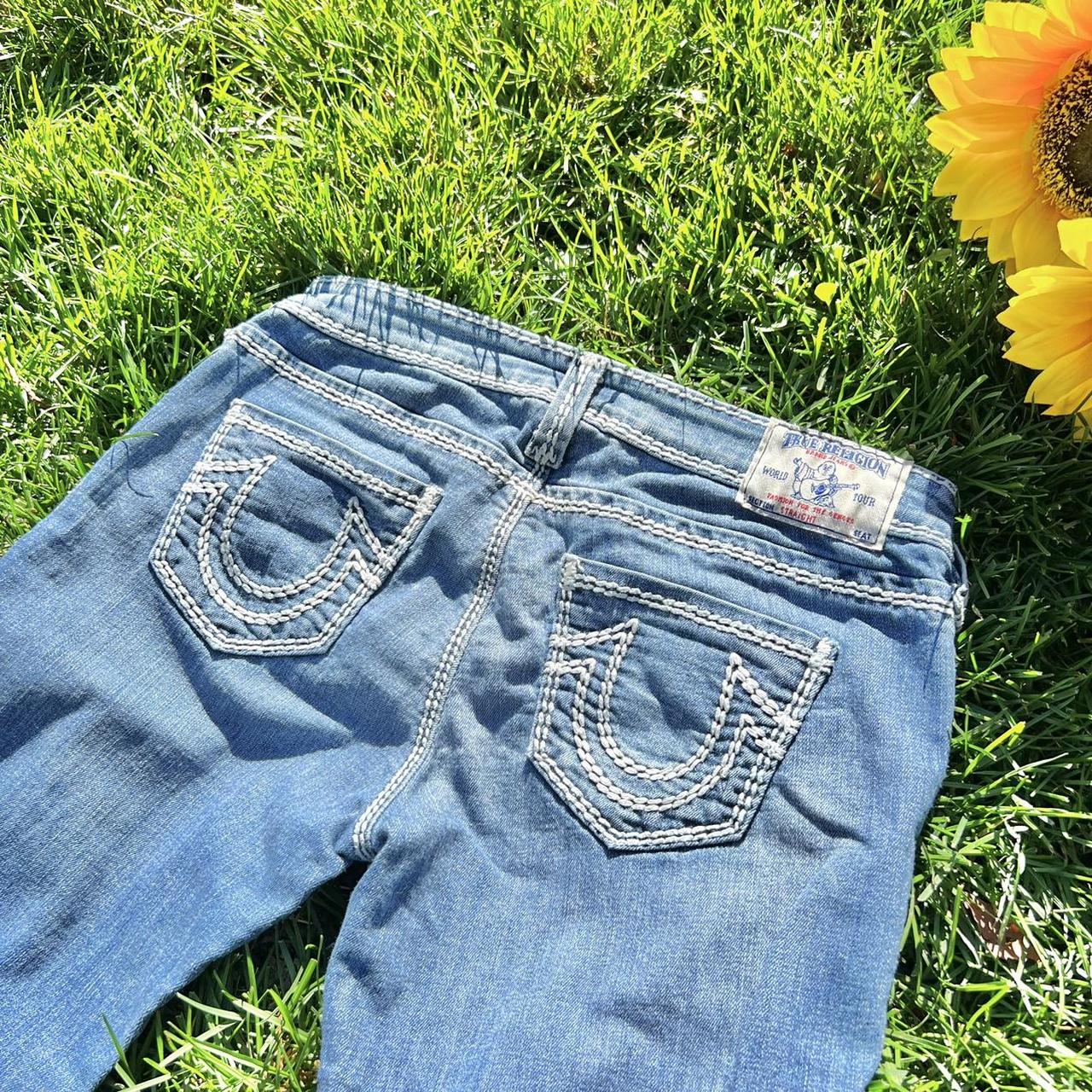 True Religion Jeans Totally y2k Low rise jean dream... Depop