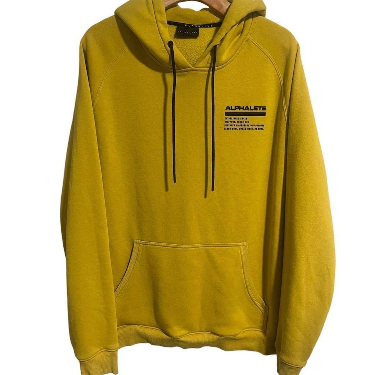 Alphalete yellow hoodie online