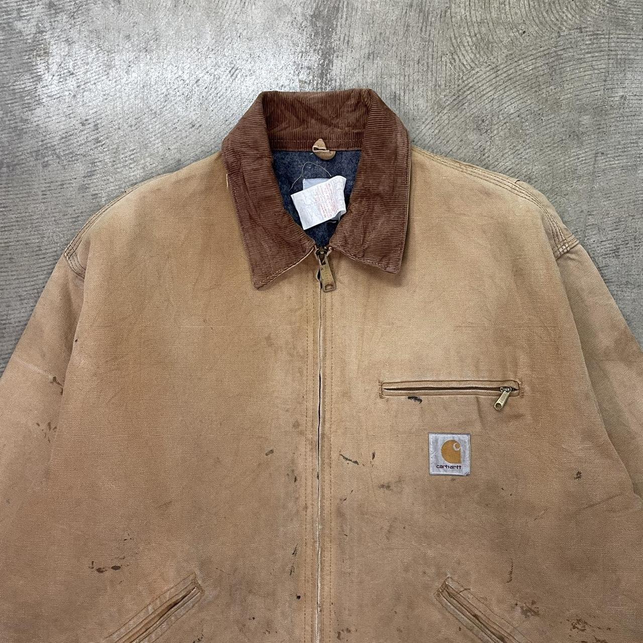 Carhartt Detroit work jacket Vintage Carhartt... - Depop