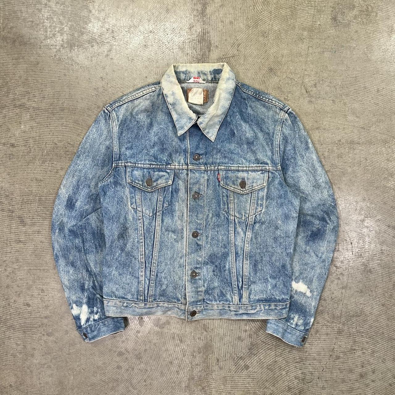 Levi's Men's Blue and Navy Jacket | Depop