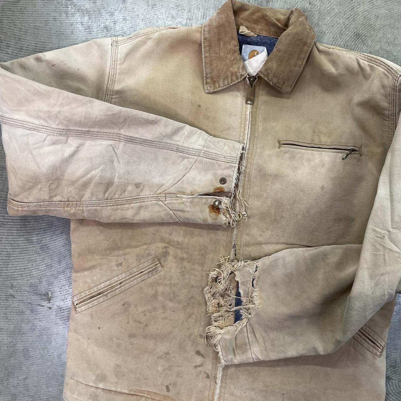 Carhartt Detroit work jacket Vintage Carhartt... - Depop