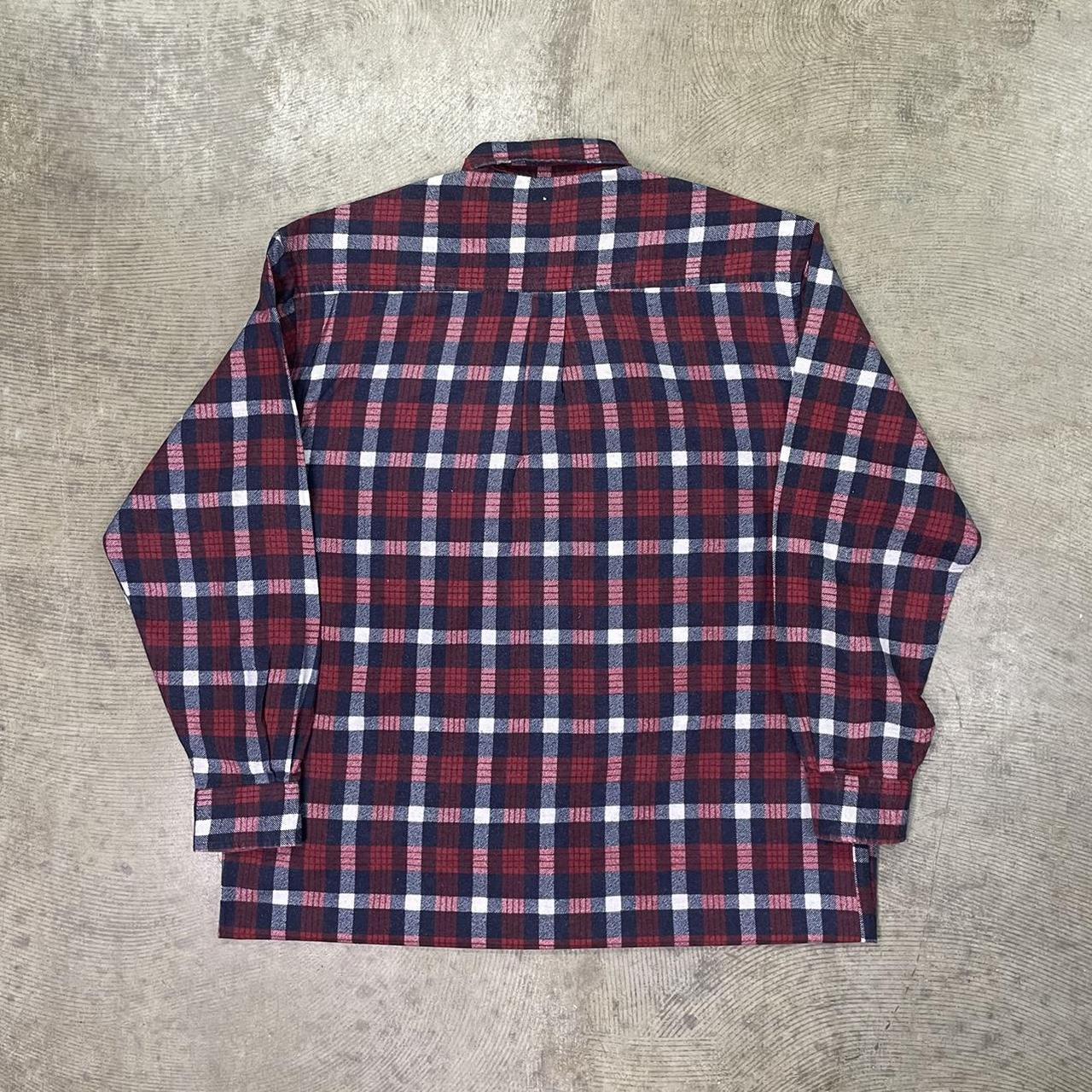 Unbranded Men's Blue and Red Shirt | Depop