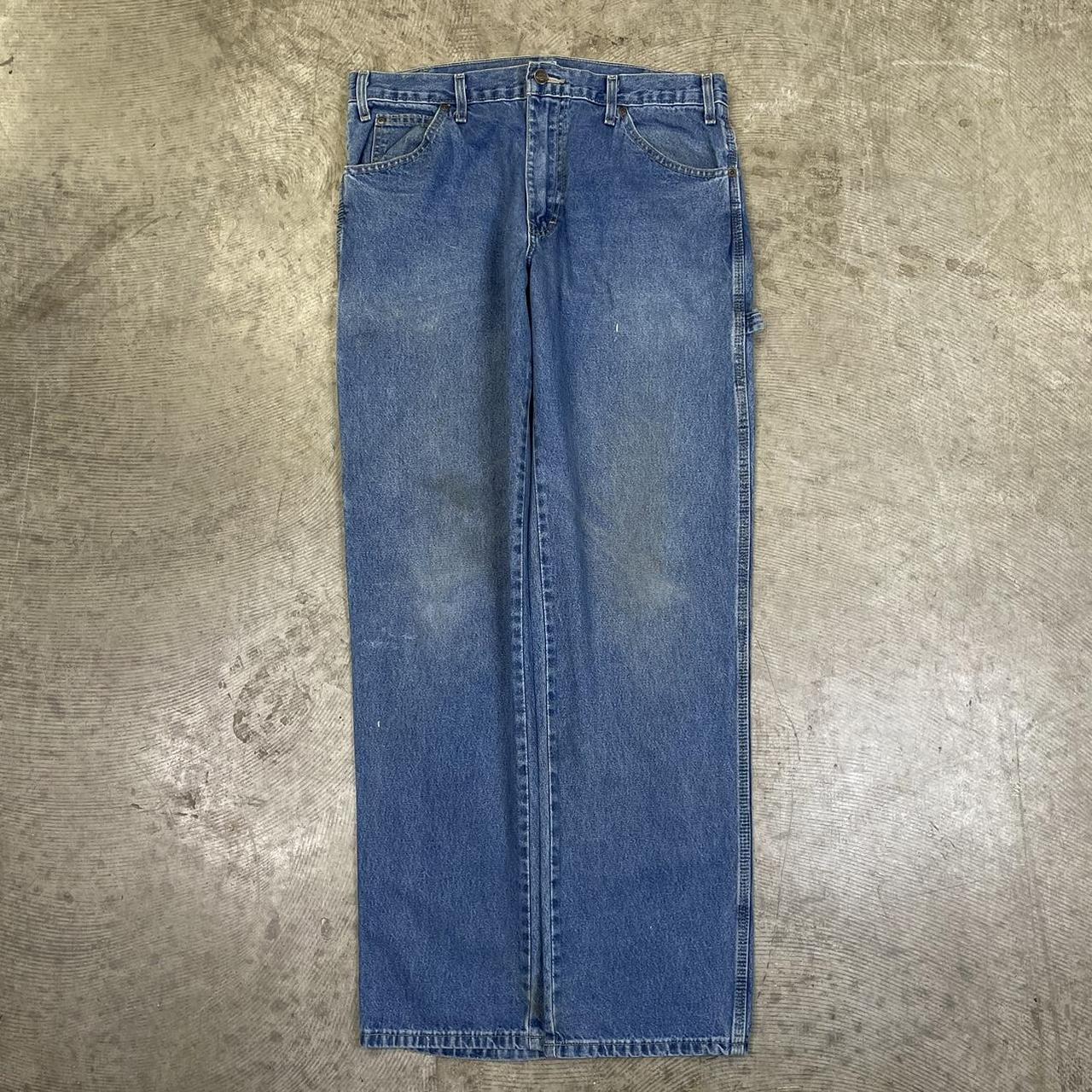 Dickies baggy jeans Vintage Dickies denim... - Depop