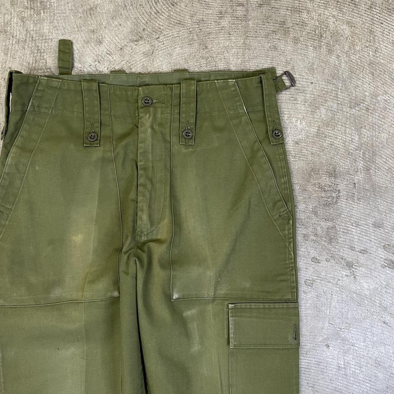 Vintage military cargos 80s/90s British army cargo... - Depop