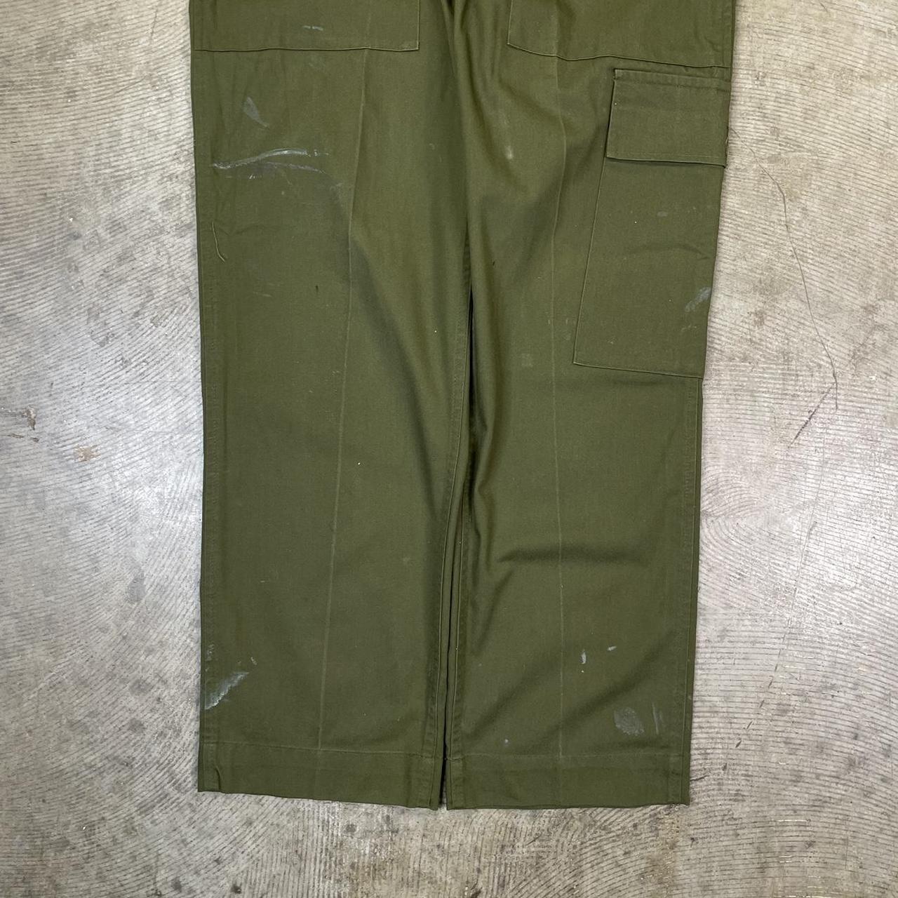 Vintage military cargos 80s/90s British army cargo... - Depop