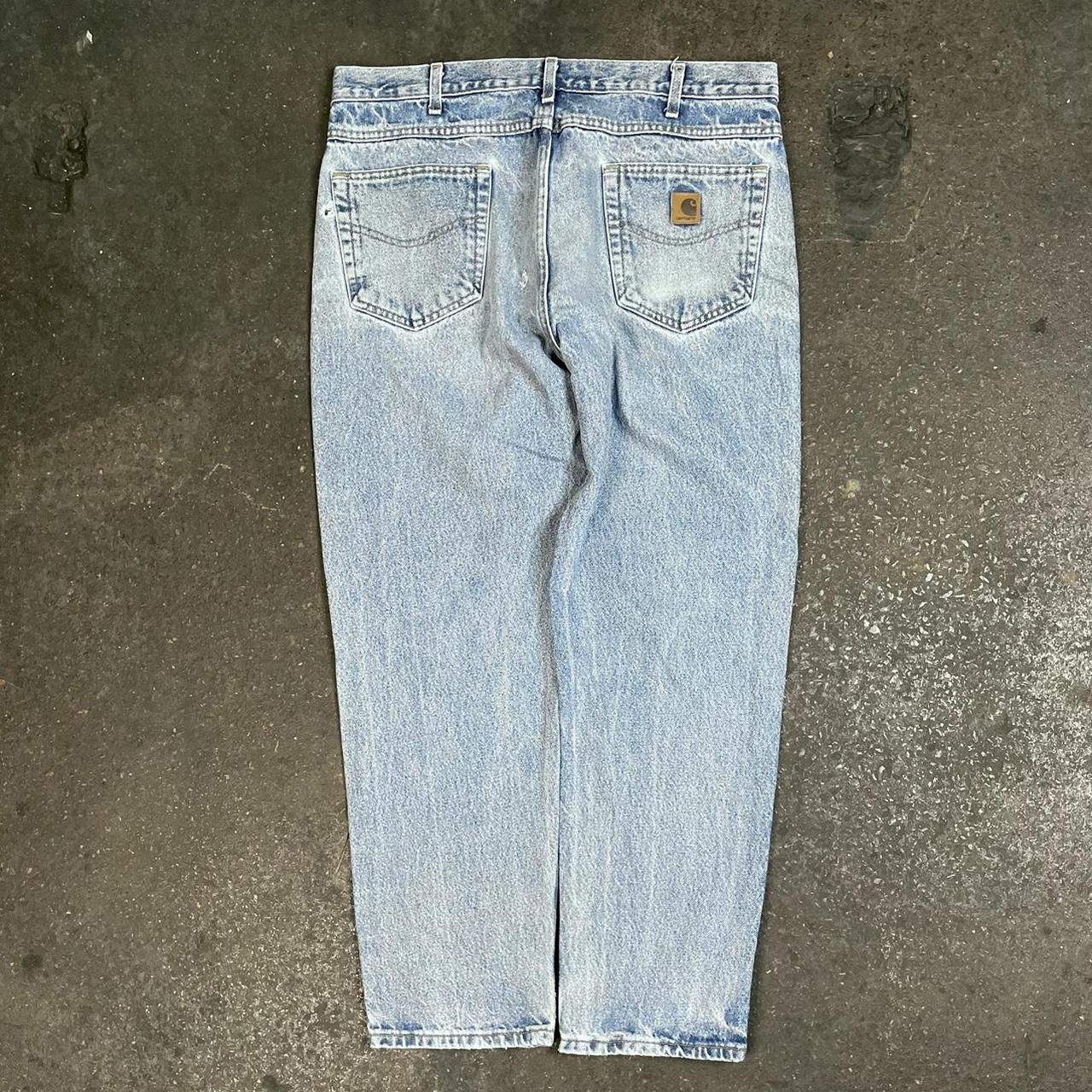 Carhartt baggy jeans Vintage Carhartt denim... - Depop