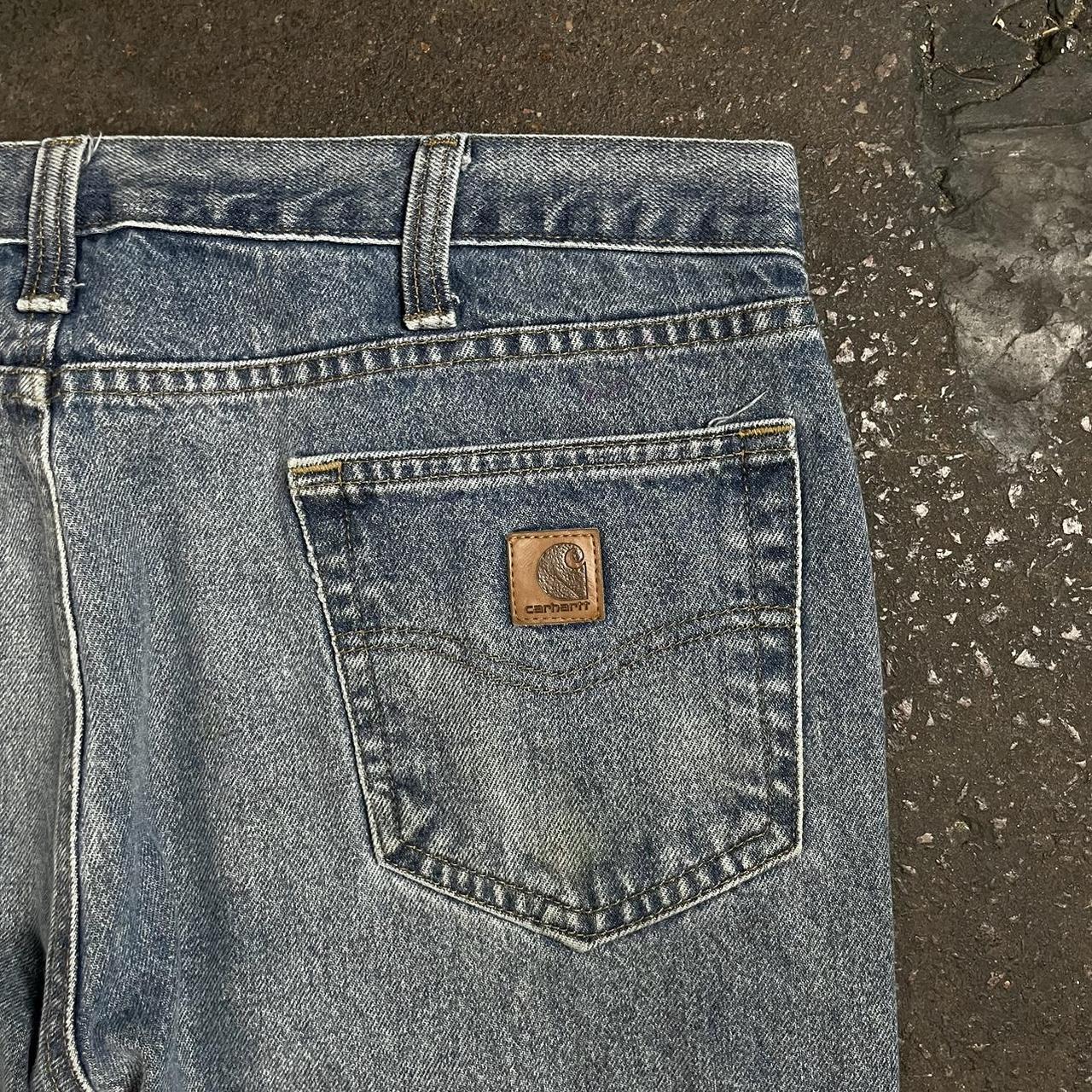 Carhartt baggy jeans Vintage Carhartt denim... - Depop