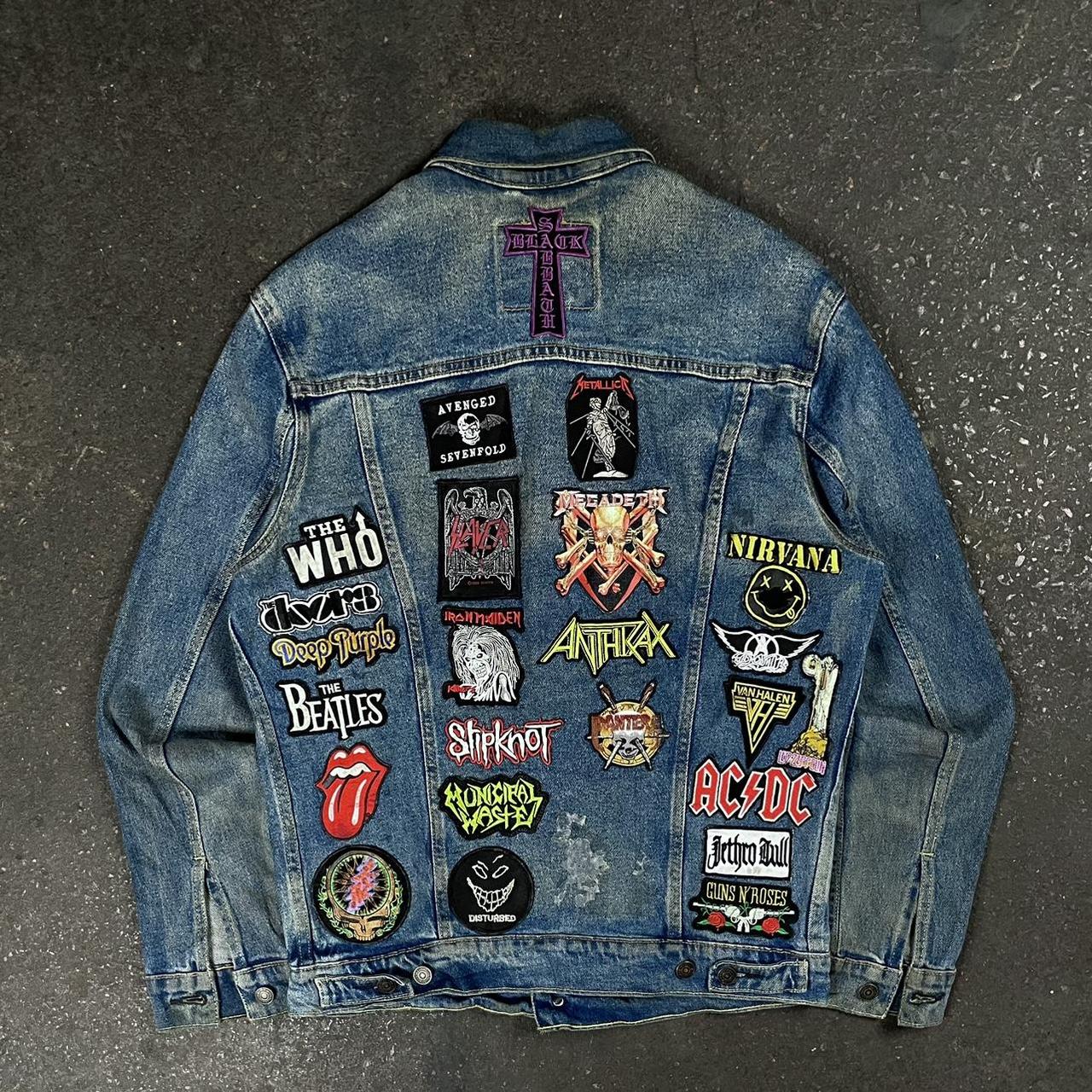 Vintage Levi’s denim jacket Levi’s denim trucker... - Depop