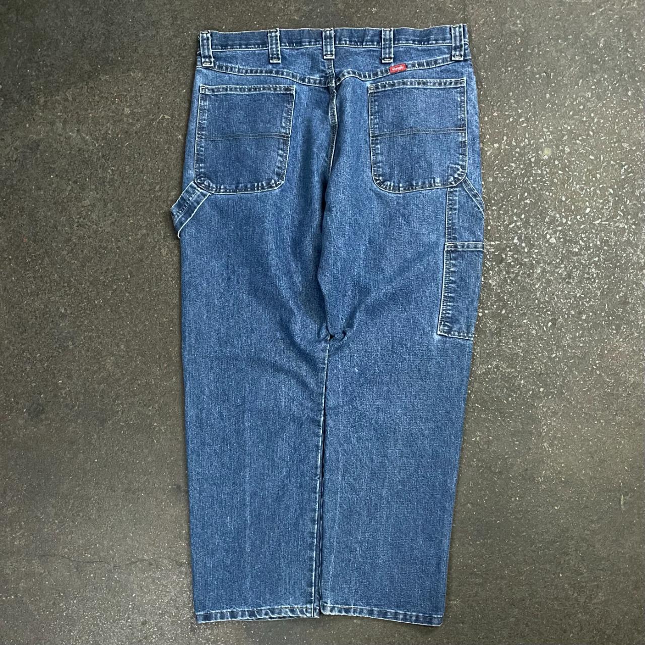 Wrangler baggy jeans Vintage 90s wrangler single... Depop