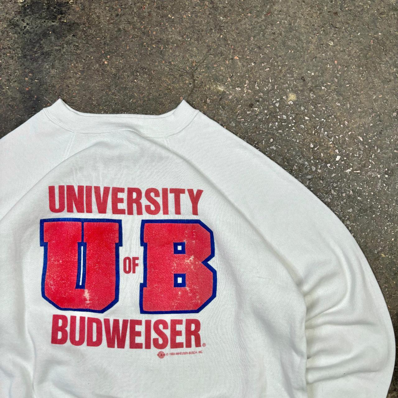 Vintage 80s Budweiser Hoodie factory