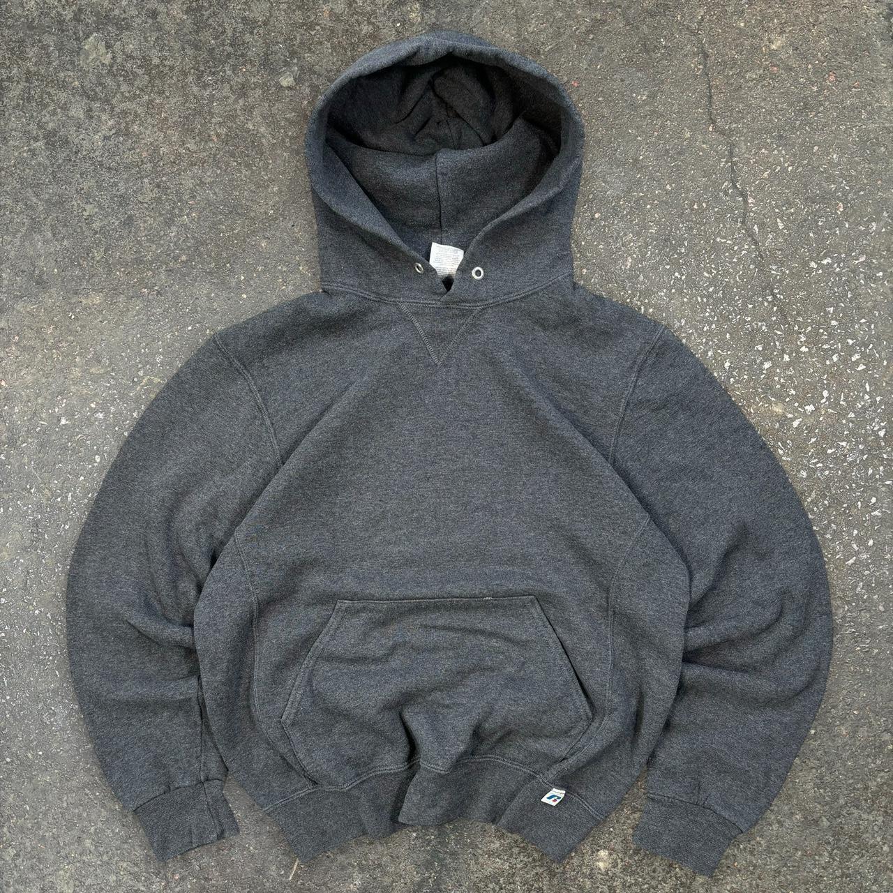 Vintage Russell Athletic blank hoodie Russell | Depop