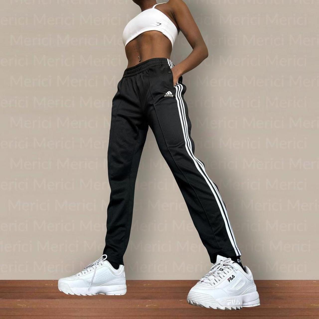 Adidas popper joggers womens sale