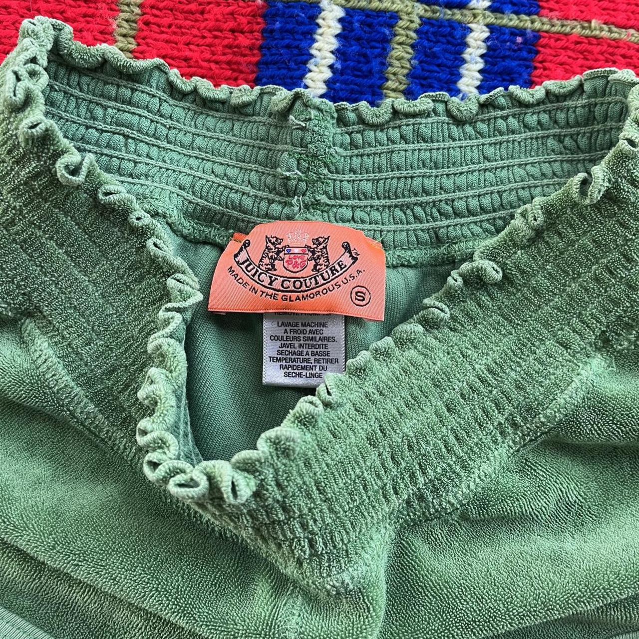 Juicy Couture Women's Green Shorts | Depop