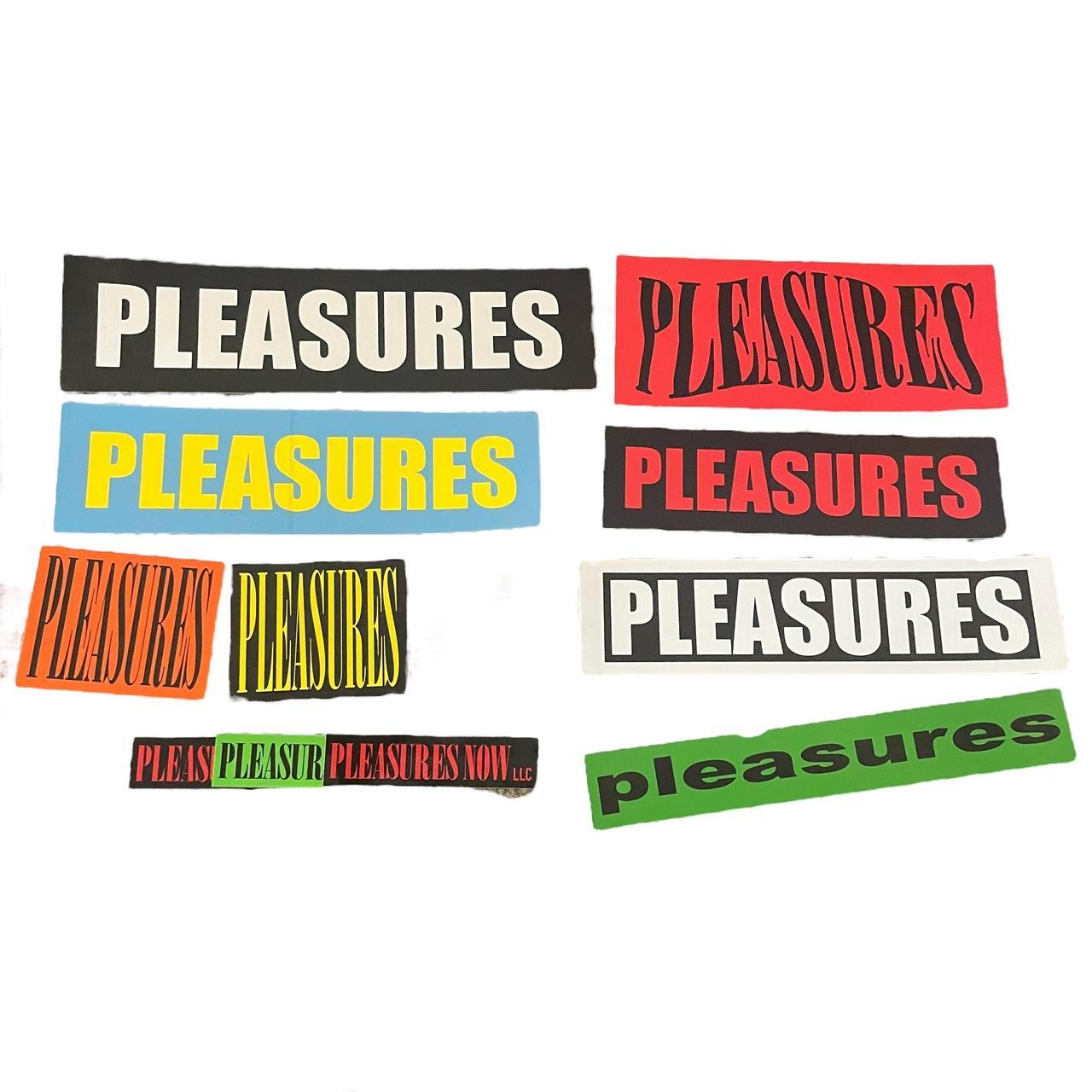 Pleasures buy Stickers