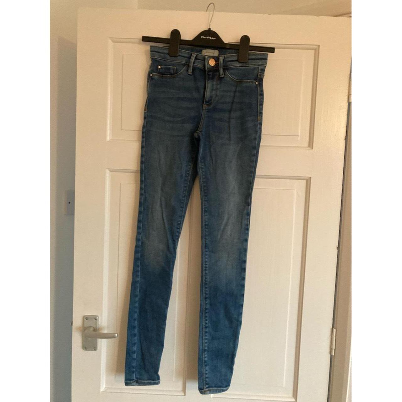 River Island Molly skinny jeans. Size 8. Worn a few... Depop