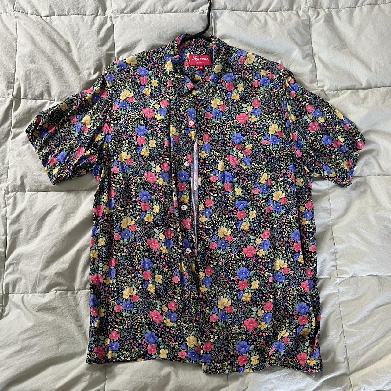 Supreme Supreme Mini Floral Rayon Shirt M