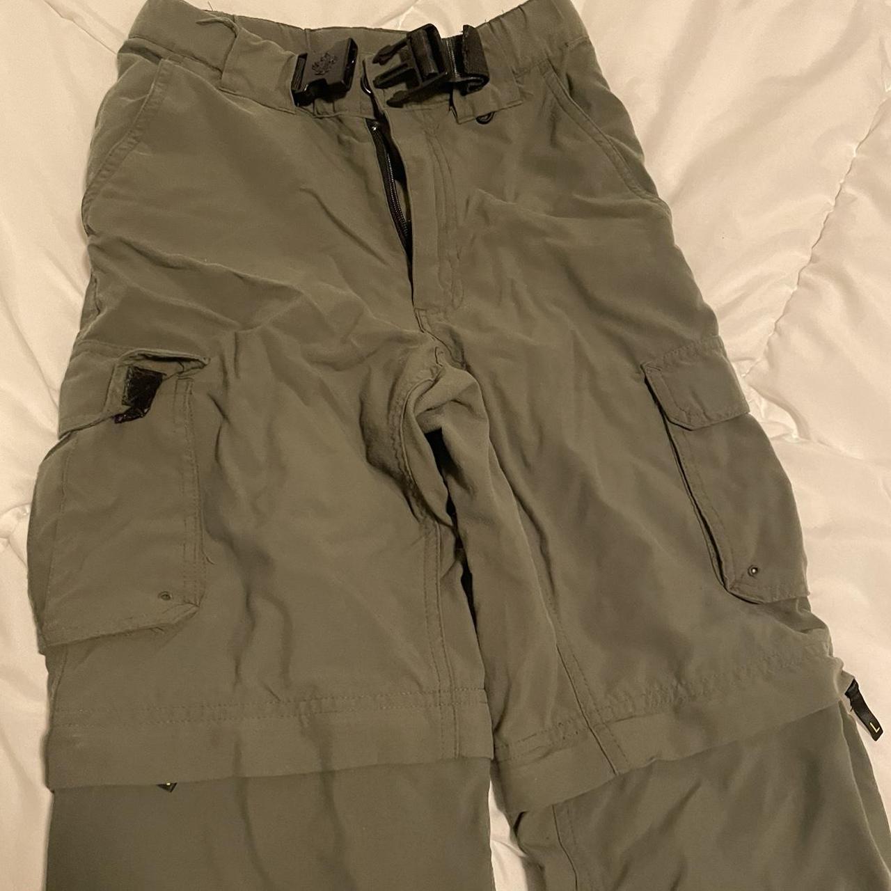 Boy Scouts cargo parachute pants, best fits 27x27... Depop