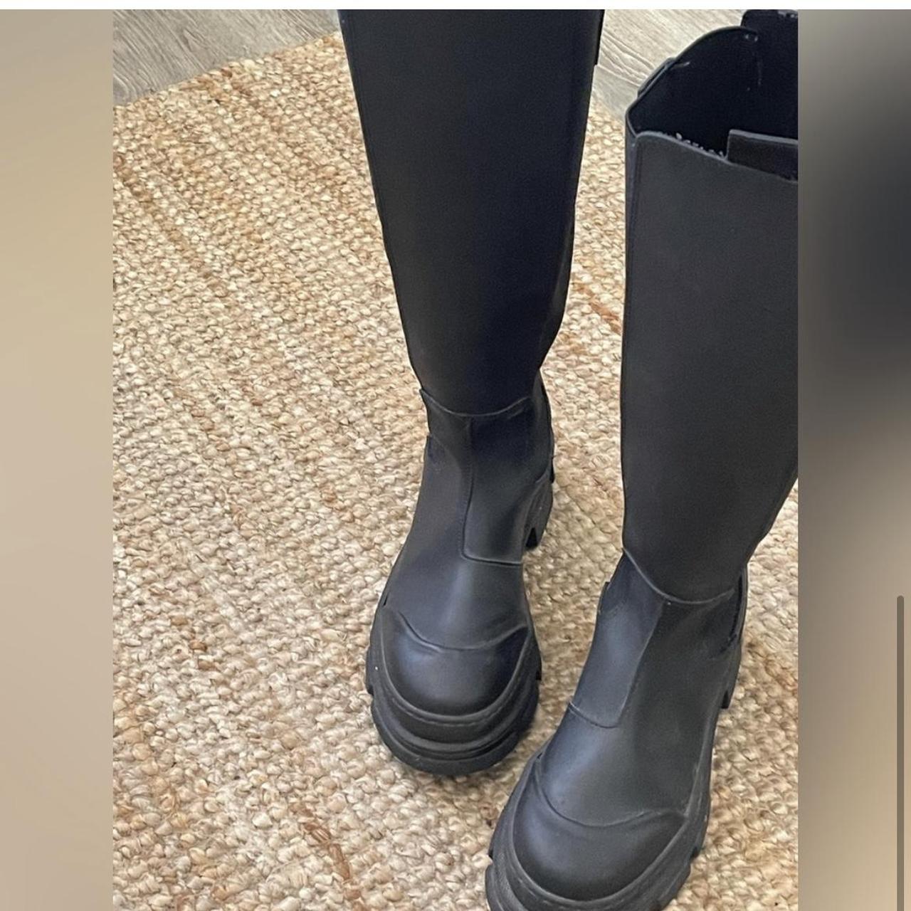 Pavement rubber boots Ganni dupes Offers welcome IT... - Depop