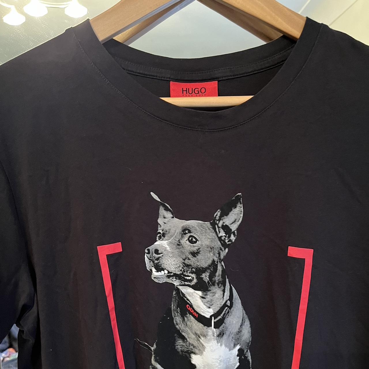 Hugo boss dog t clearance shirt