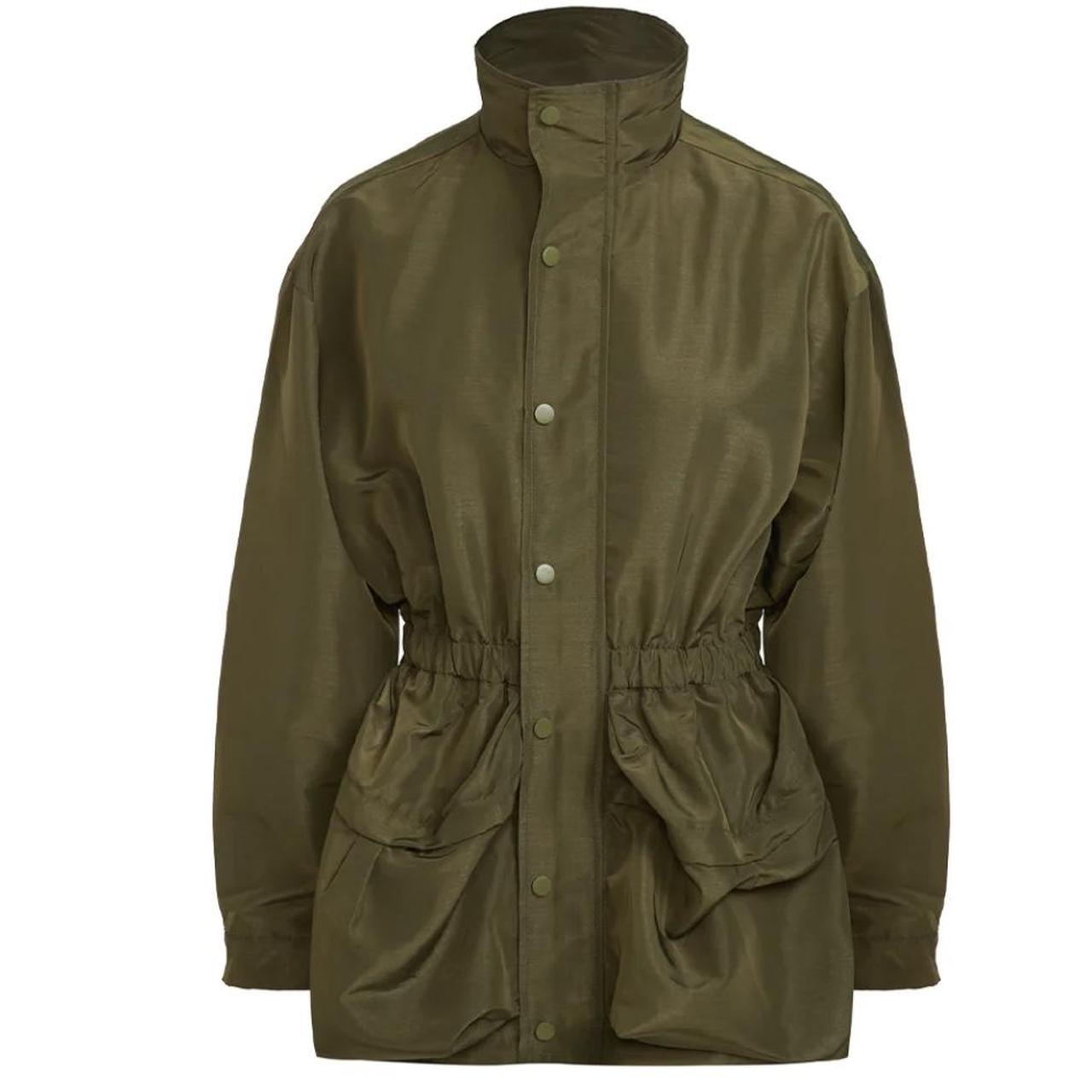 Women's Khaki Jacket Depop