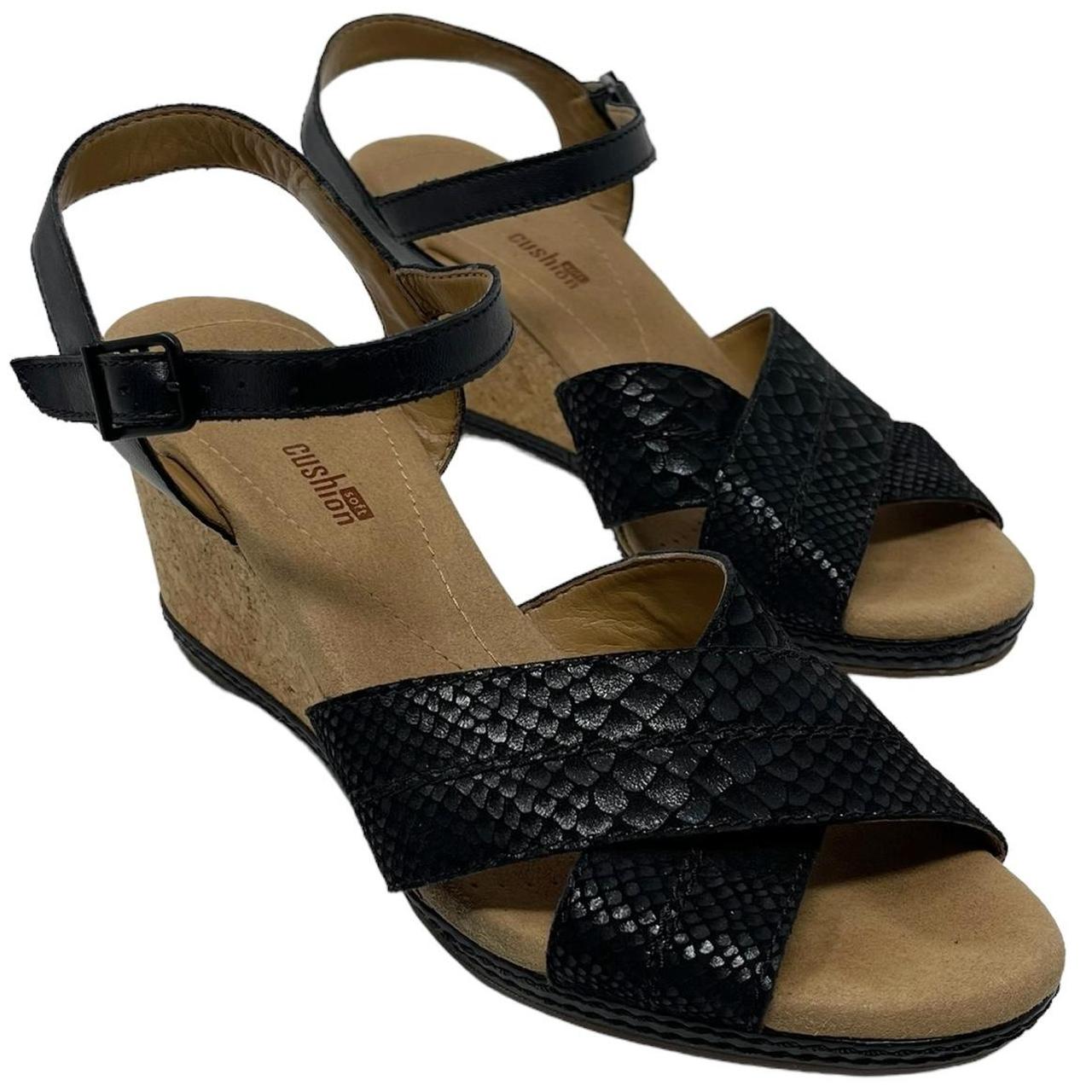 Clarks helio wedge best sale