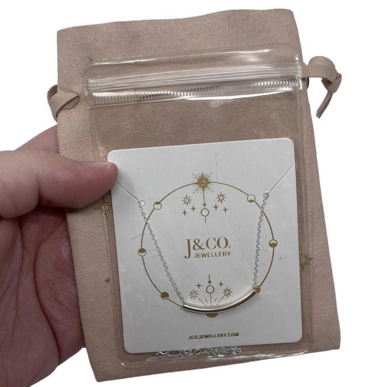 J&Co Jewelry Chic Curve Bar Sterling Depop