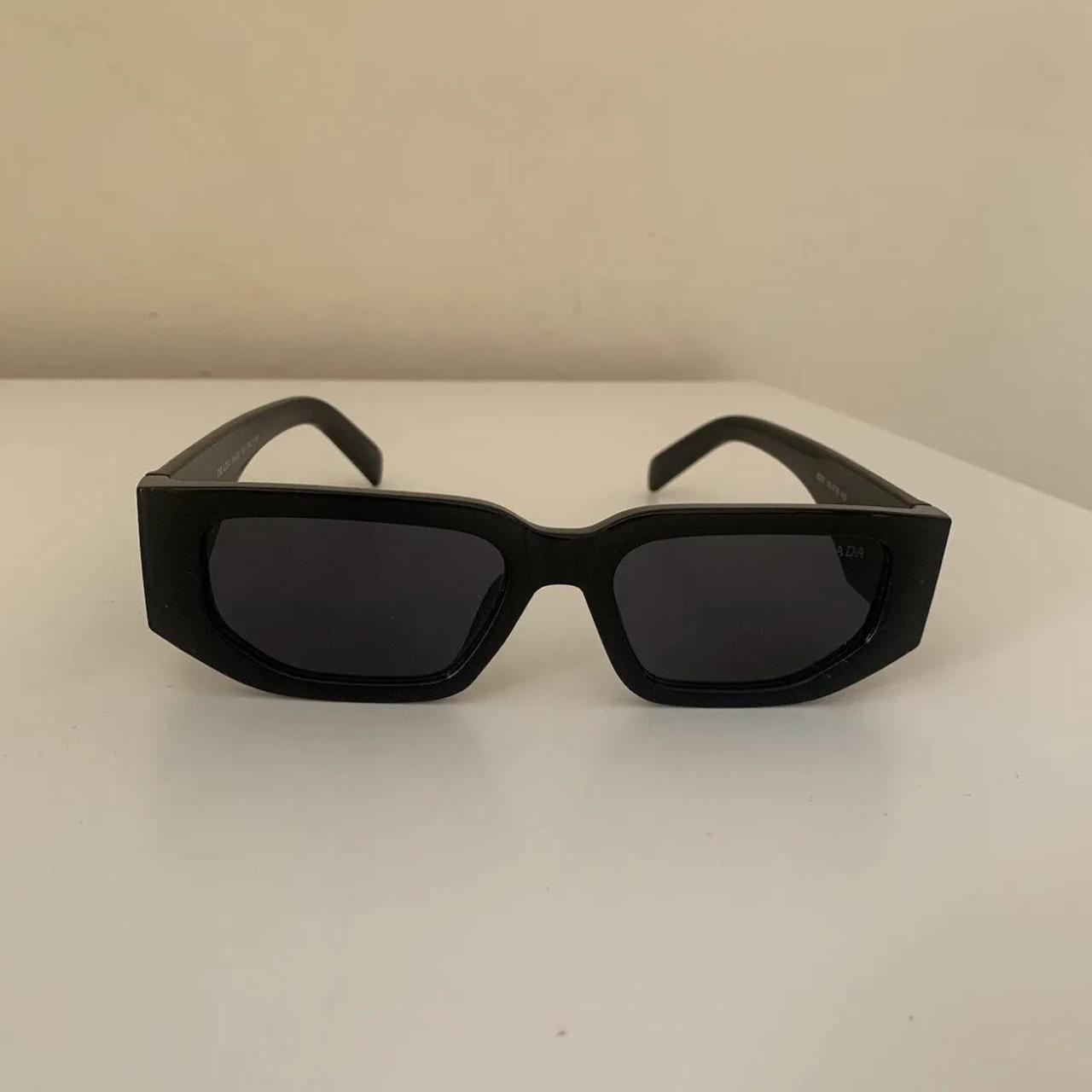 Prada Sunglasses Black - New With The Box - Depop