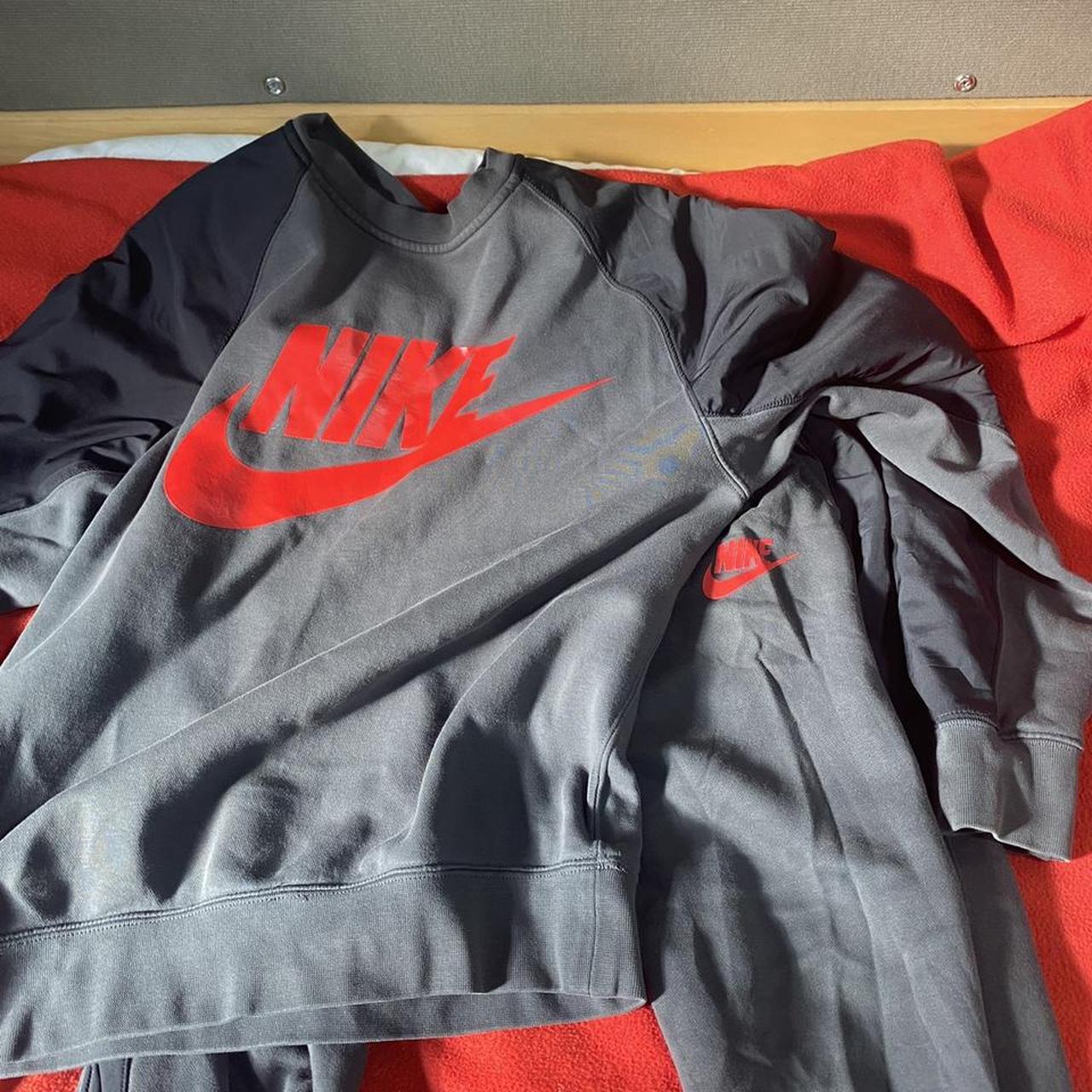 Full Nike tracksuit top hoodie gilet size S and XS... Depop