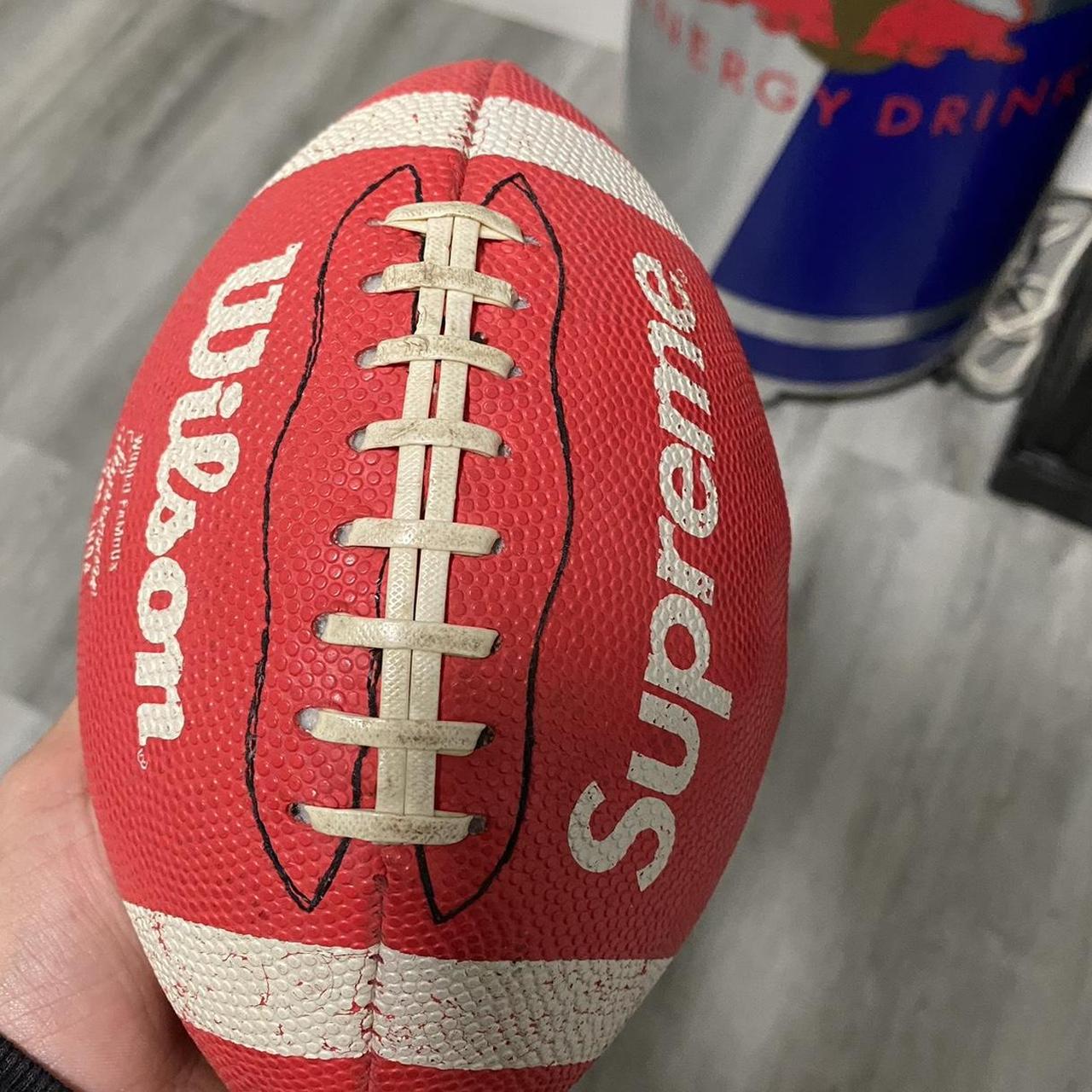 Supreme x Wilson mini football Condition 8/10 - Depop