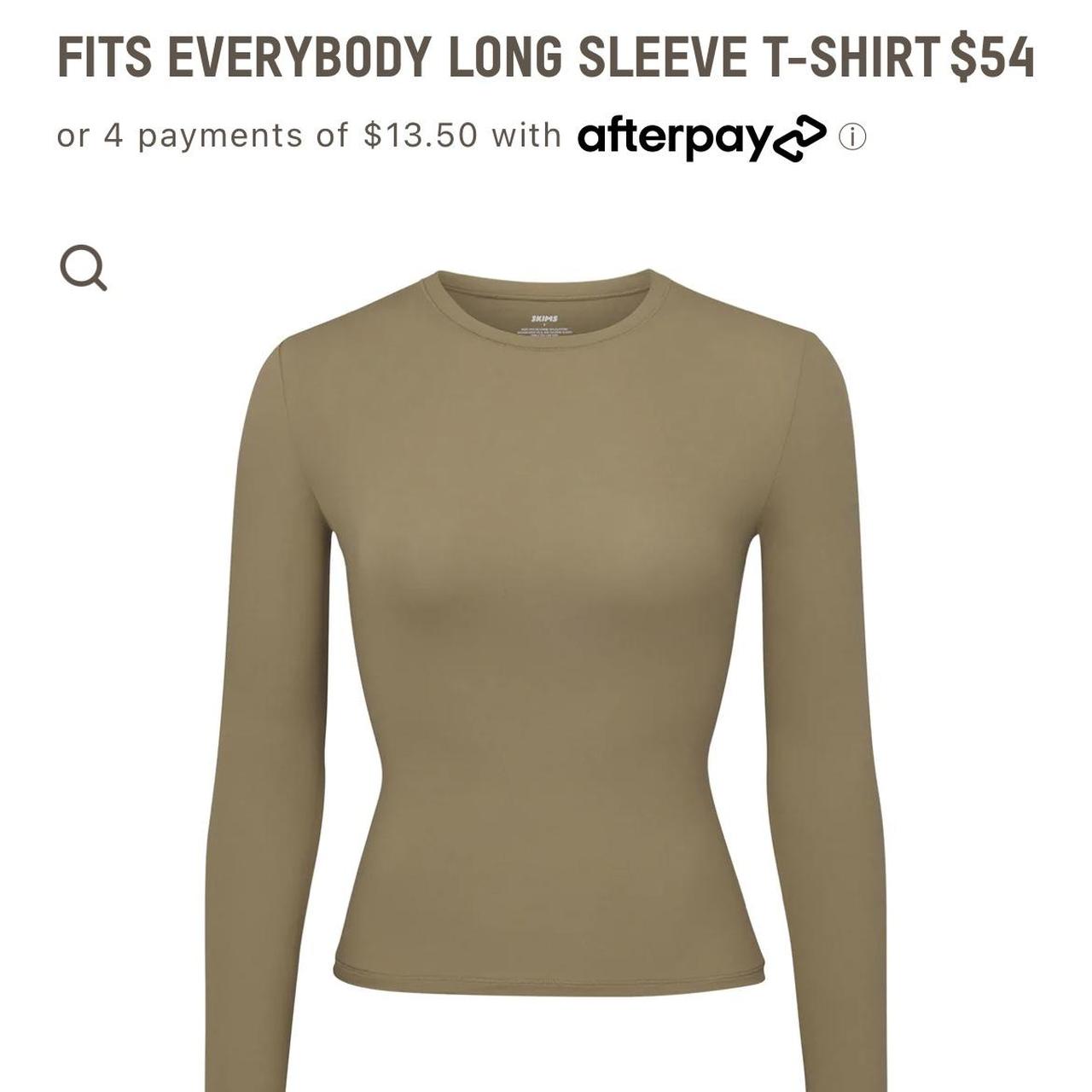 Fits everybody long sleeve t-shirt in the color - Depop
