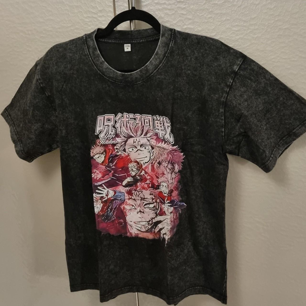 Sukuna Itadori Yuji JJK Gym Top Jujutsu Kaisen Anime... - Depop