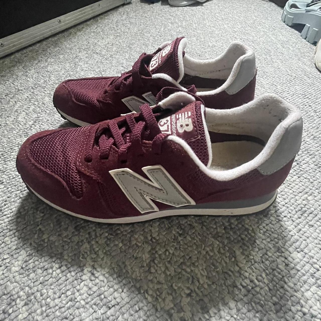 Burgundy new balance size 4 hotsell