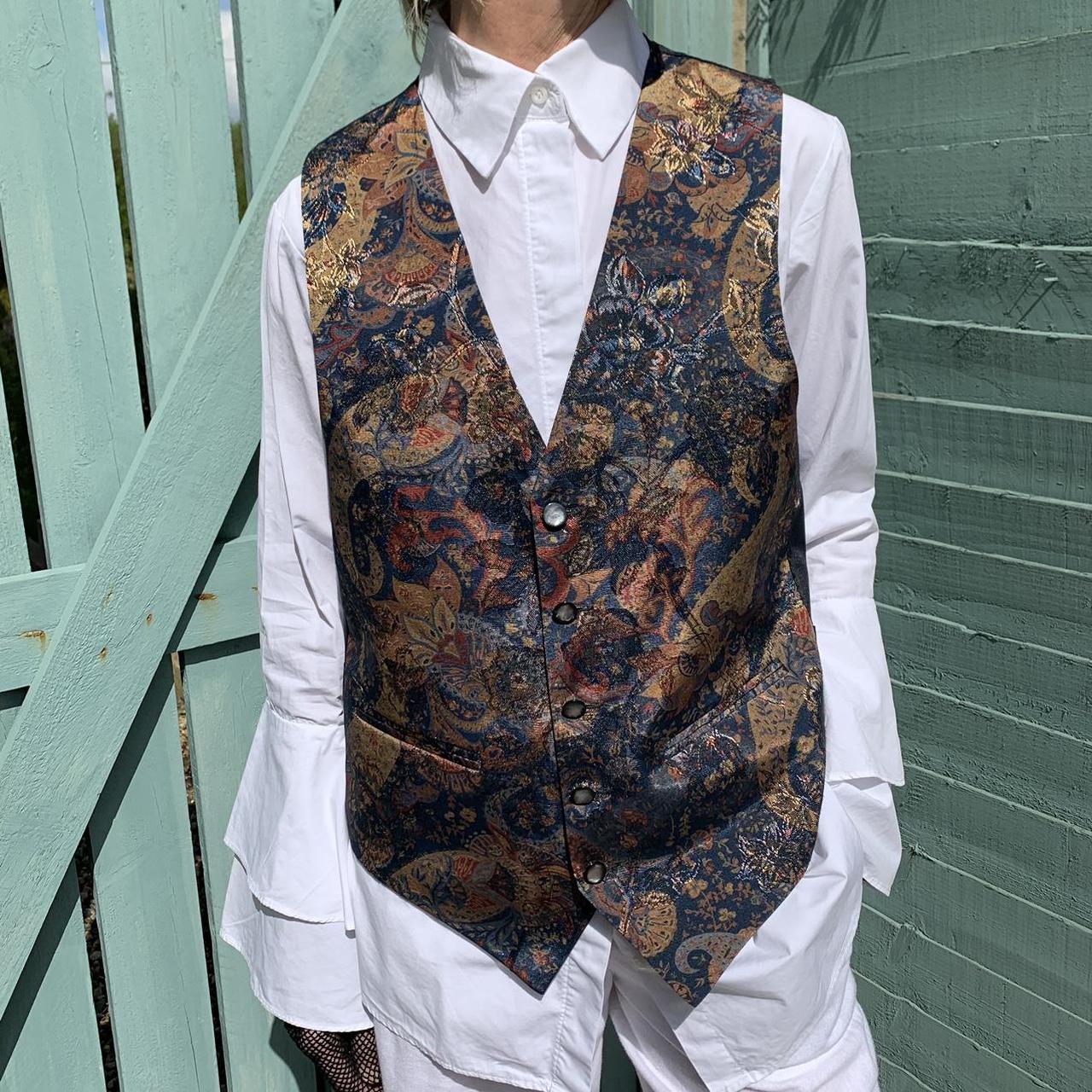 Mens hippy outlet waistcoat