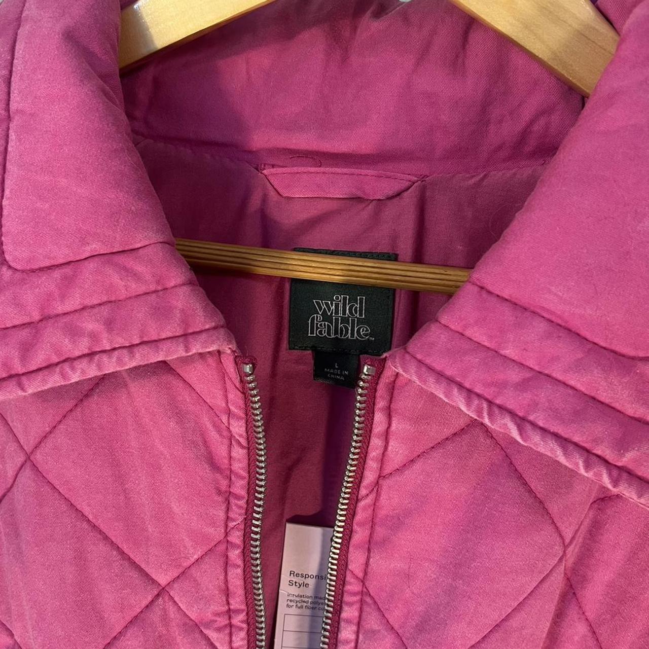 Wild fable pink on sale coat