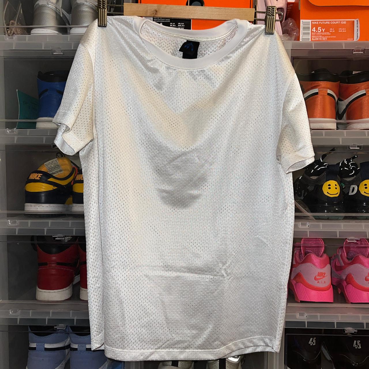 White Jersey Tee XS, oversized fits up to a Depop