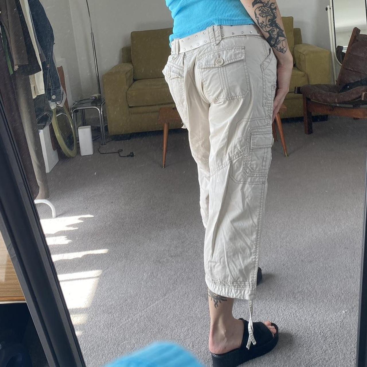 Jeep low rise three quarter cargo pants! Worn with... Depop