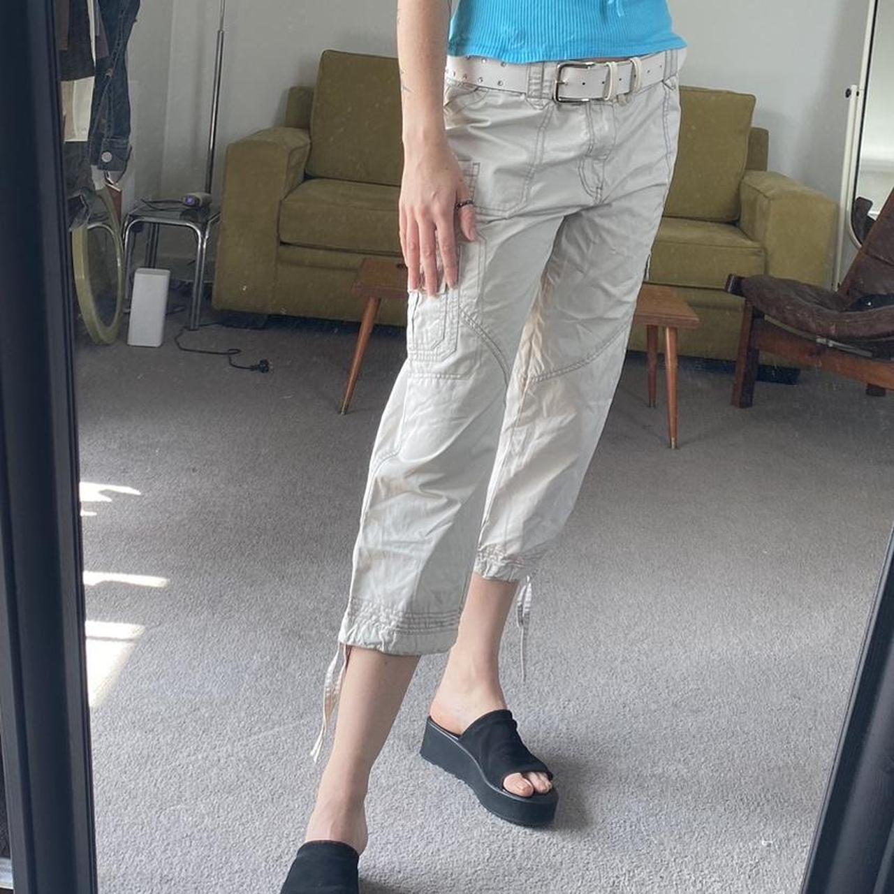 Jeep low rise three quarter cargo pants! Worn with... Depop